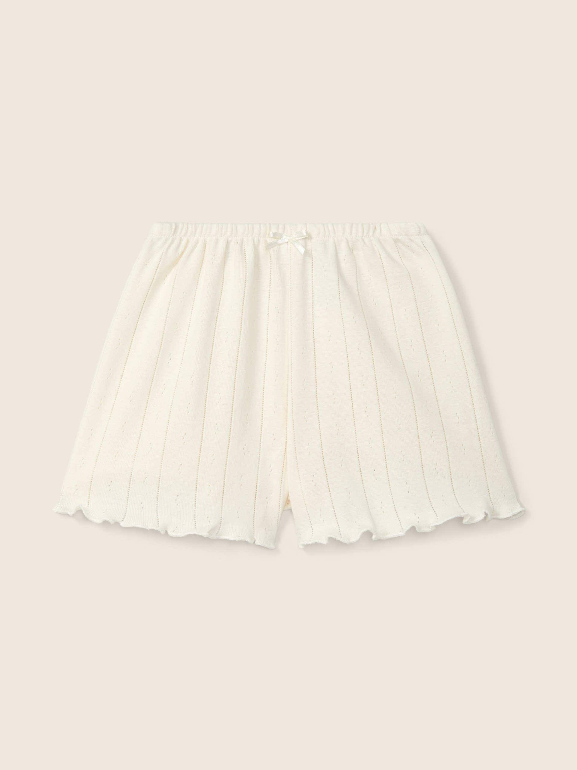 Organic cotton shorts