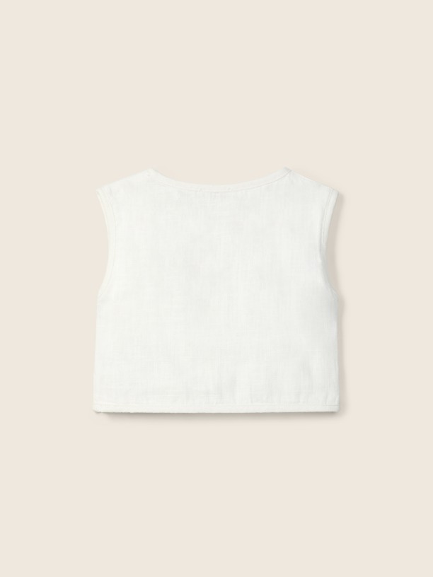 Linen vest Linen vest