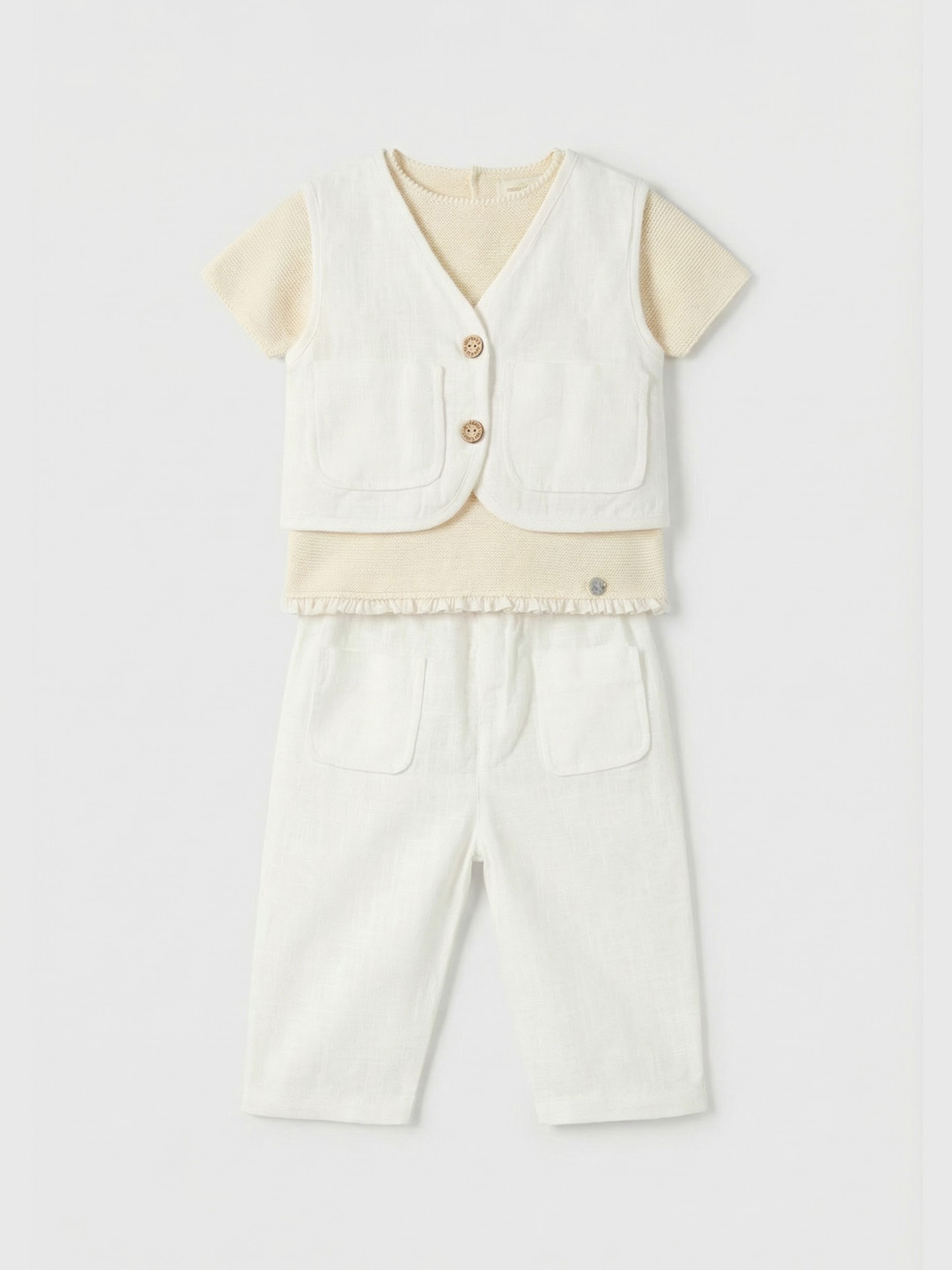 Linen vest