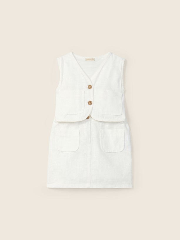 Linen vest Linen vest