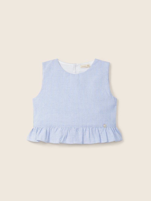 Pinstripe blouse