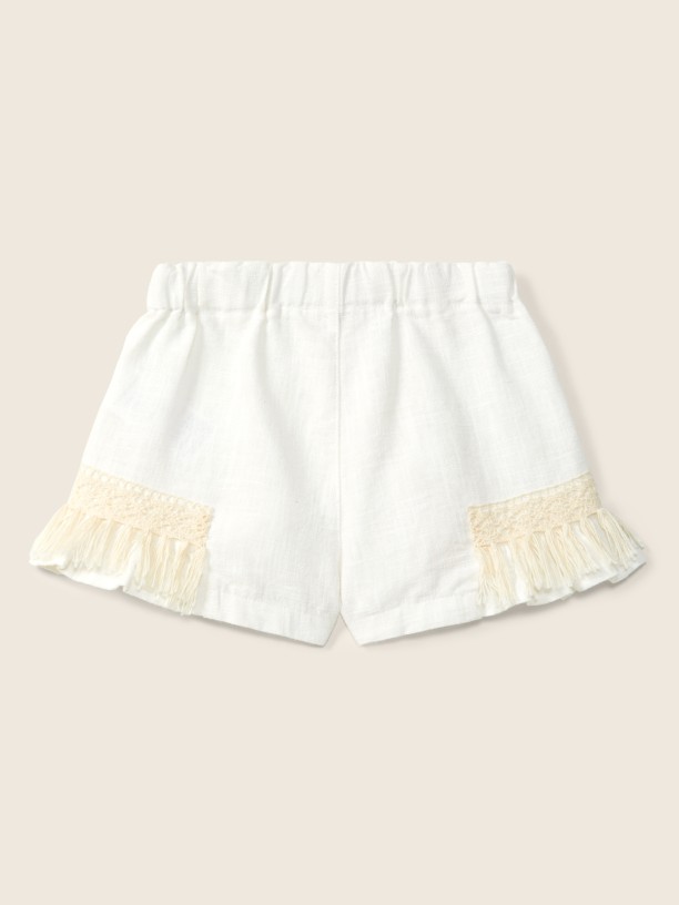 Linen shorts
