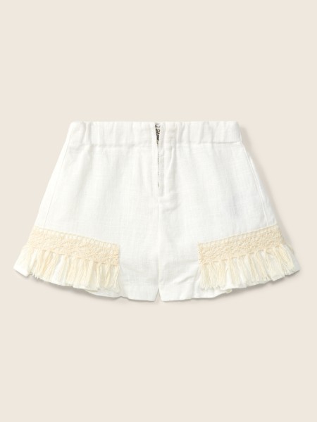 Linen shorts