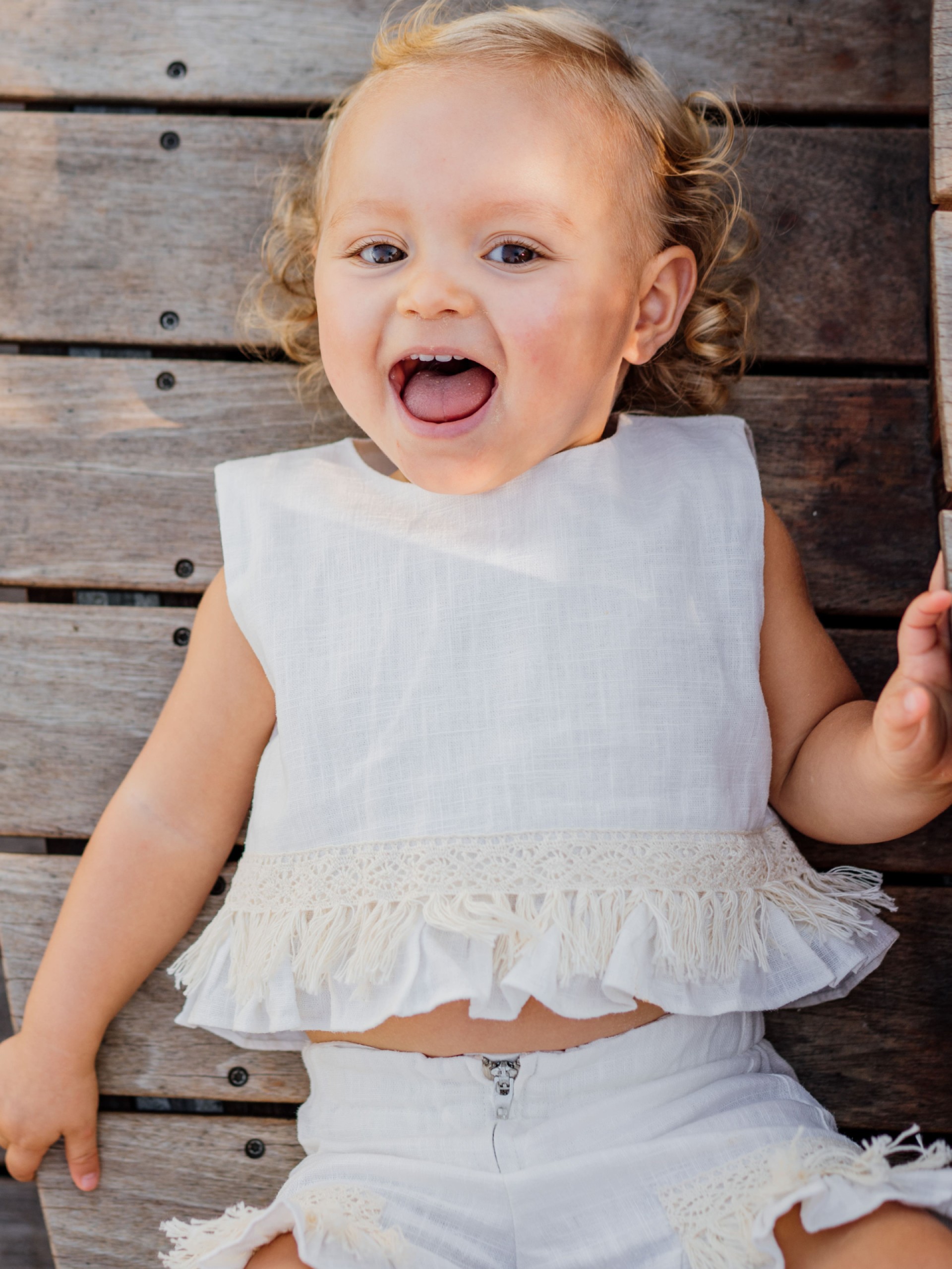 Linen shorts