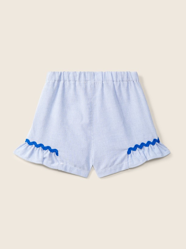 Pinstripe shorts