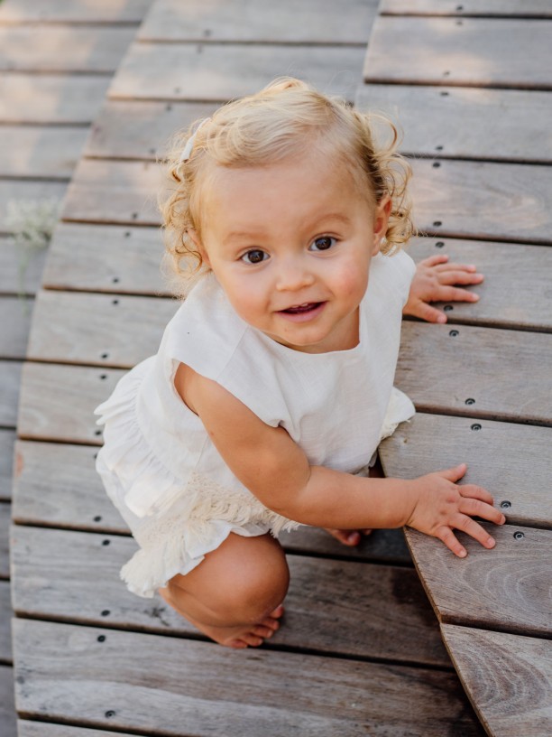 Linen shorts