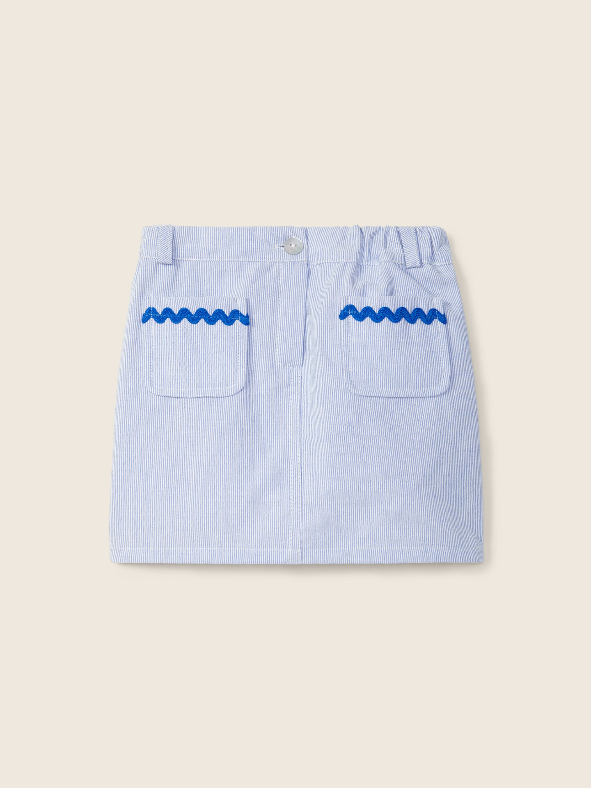 Pinstripe skirt