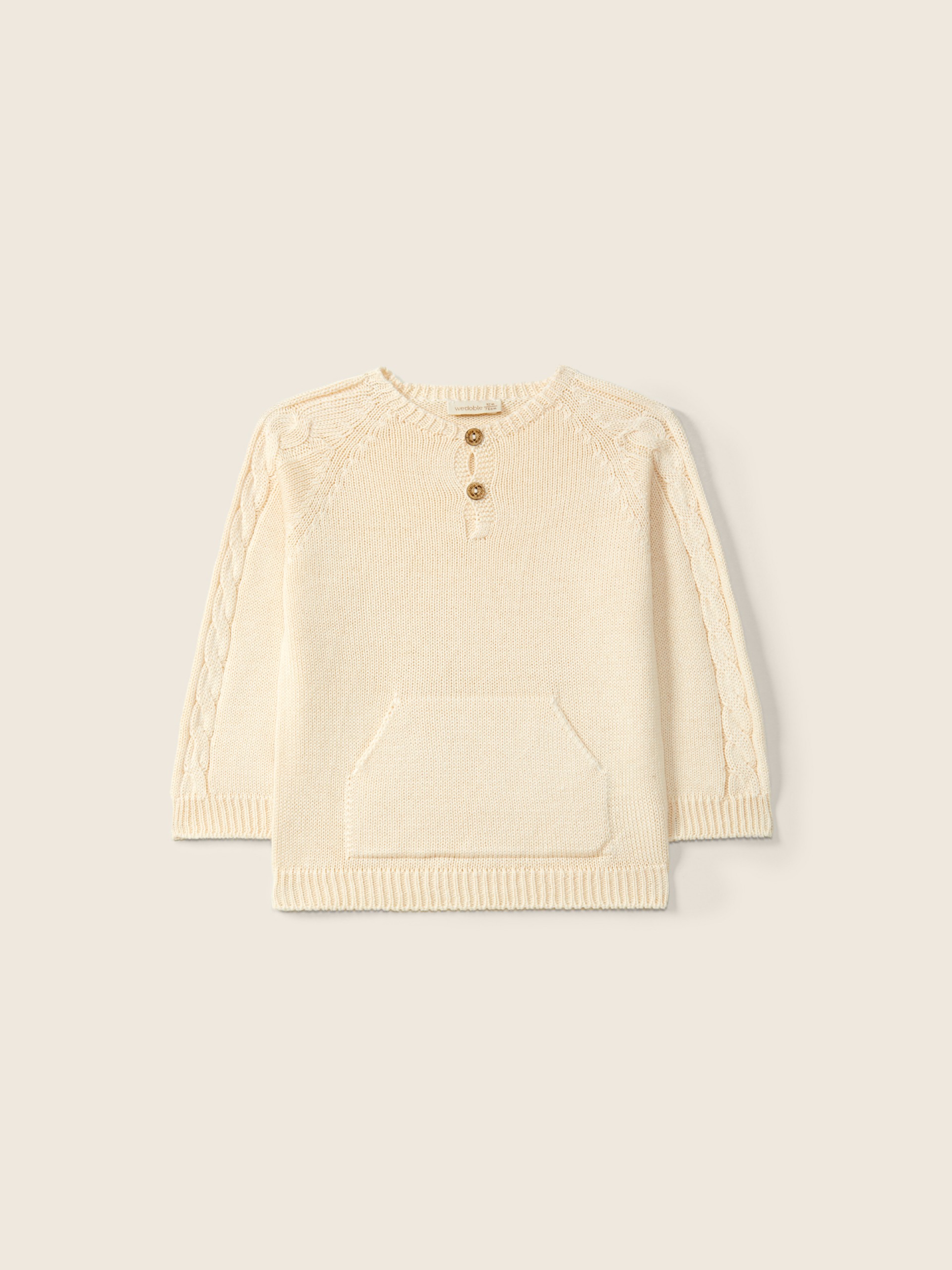 Organic cotton sweater
