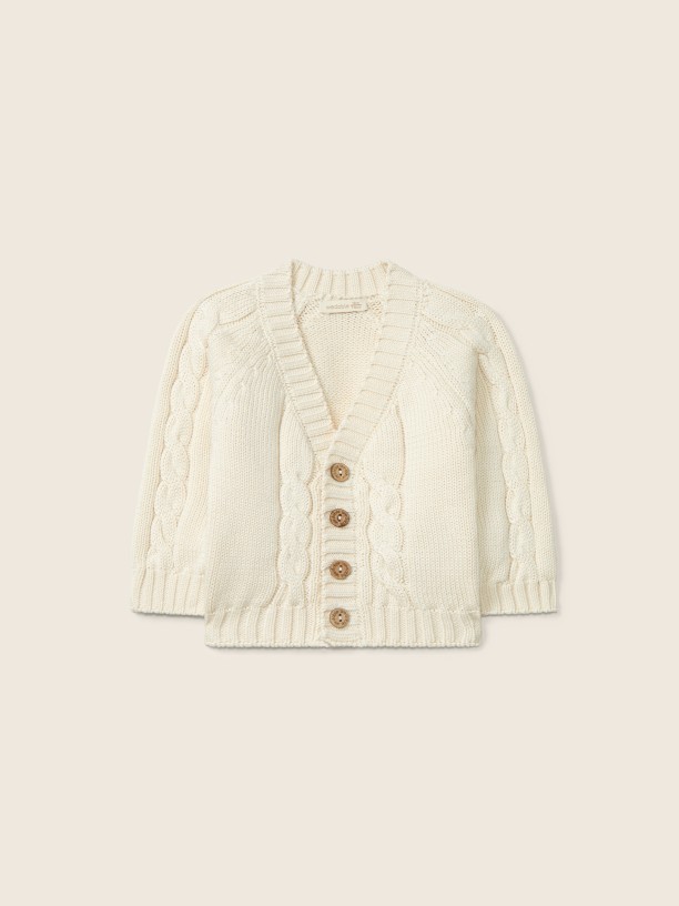 V-neck cardigan