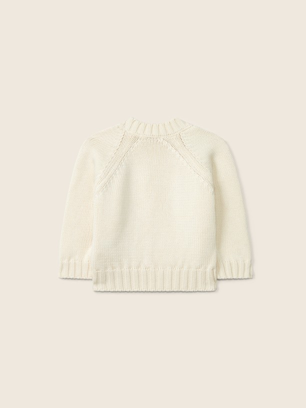 V-neck cardigan