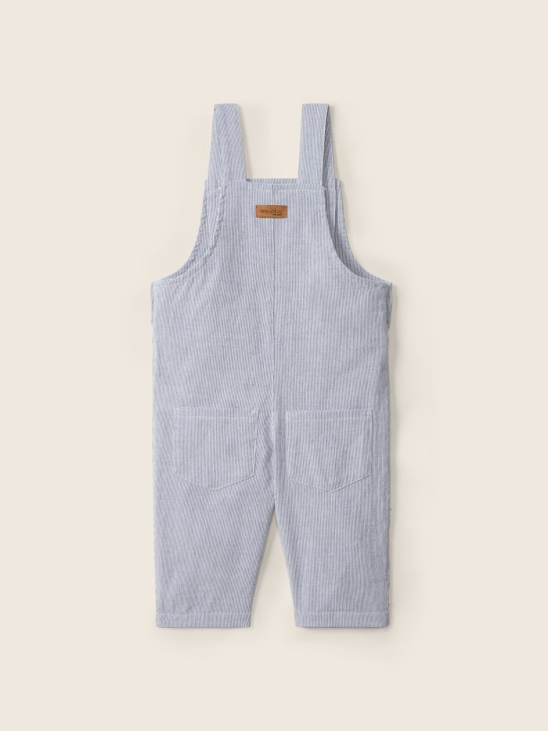 Pinstripe dungarees Pinstripe dungarees
