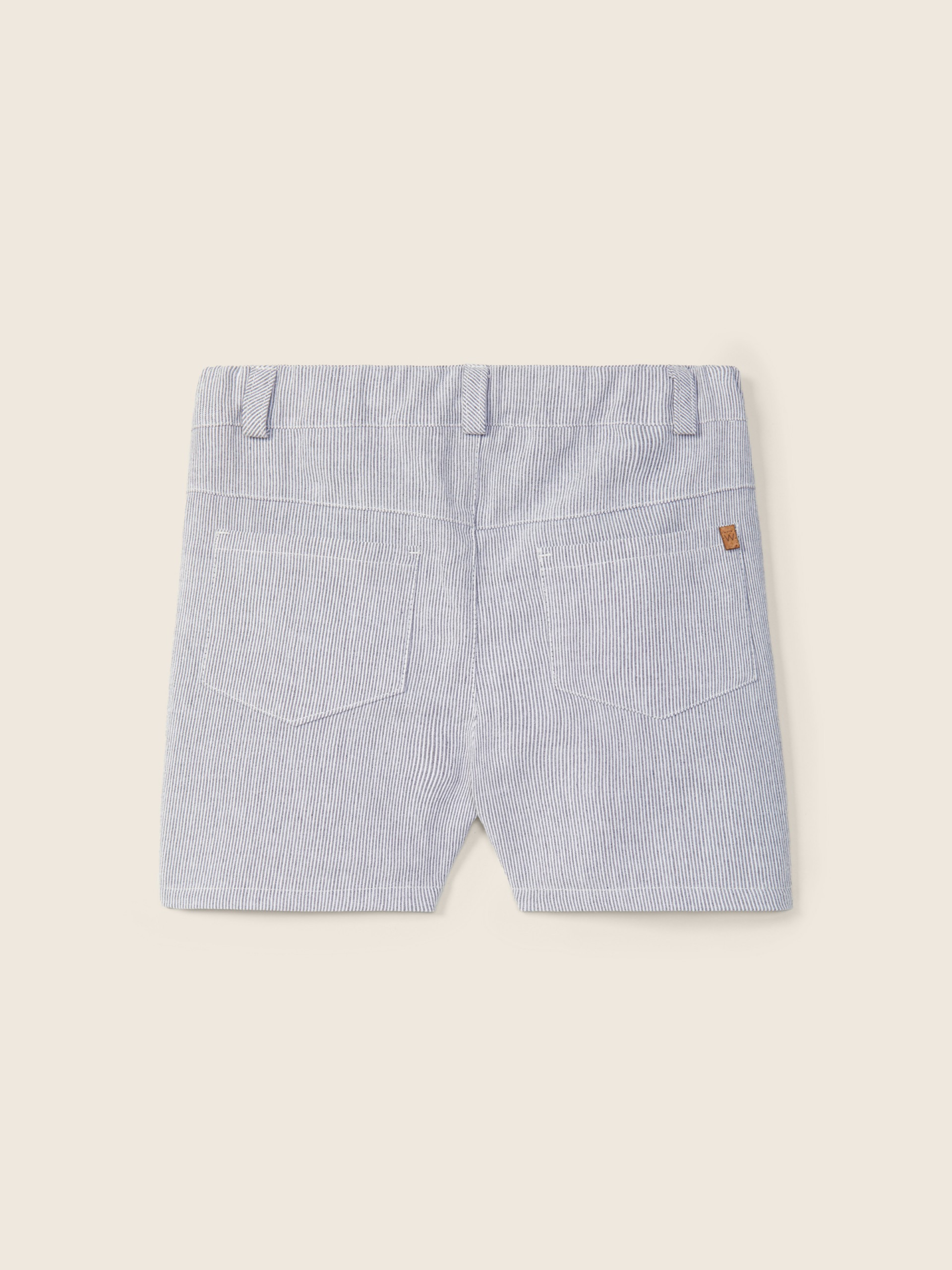 Pinstripe shorts