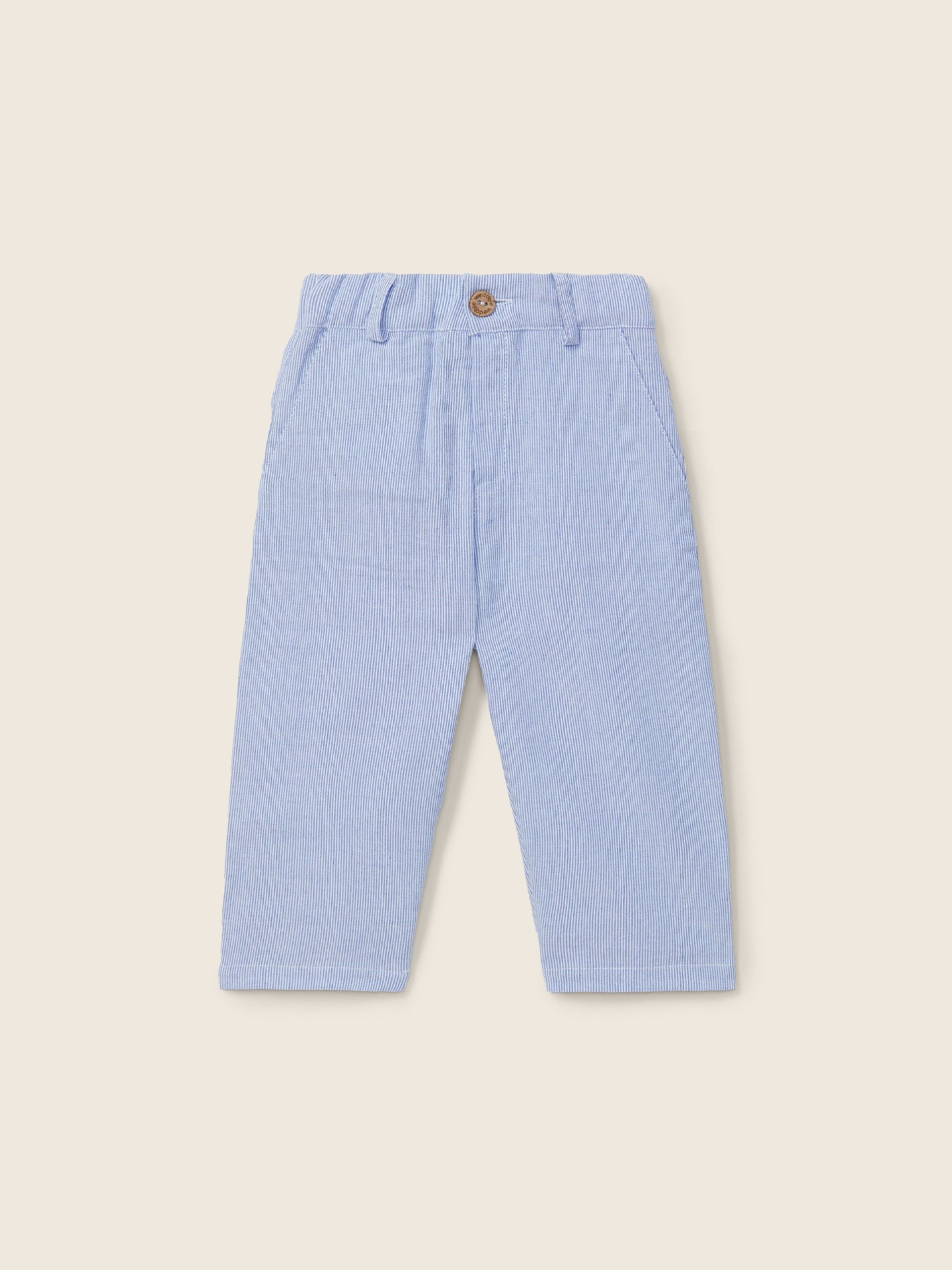 Pinstripe trousers