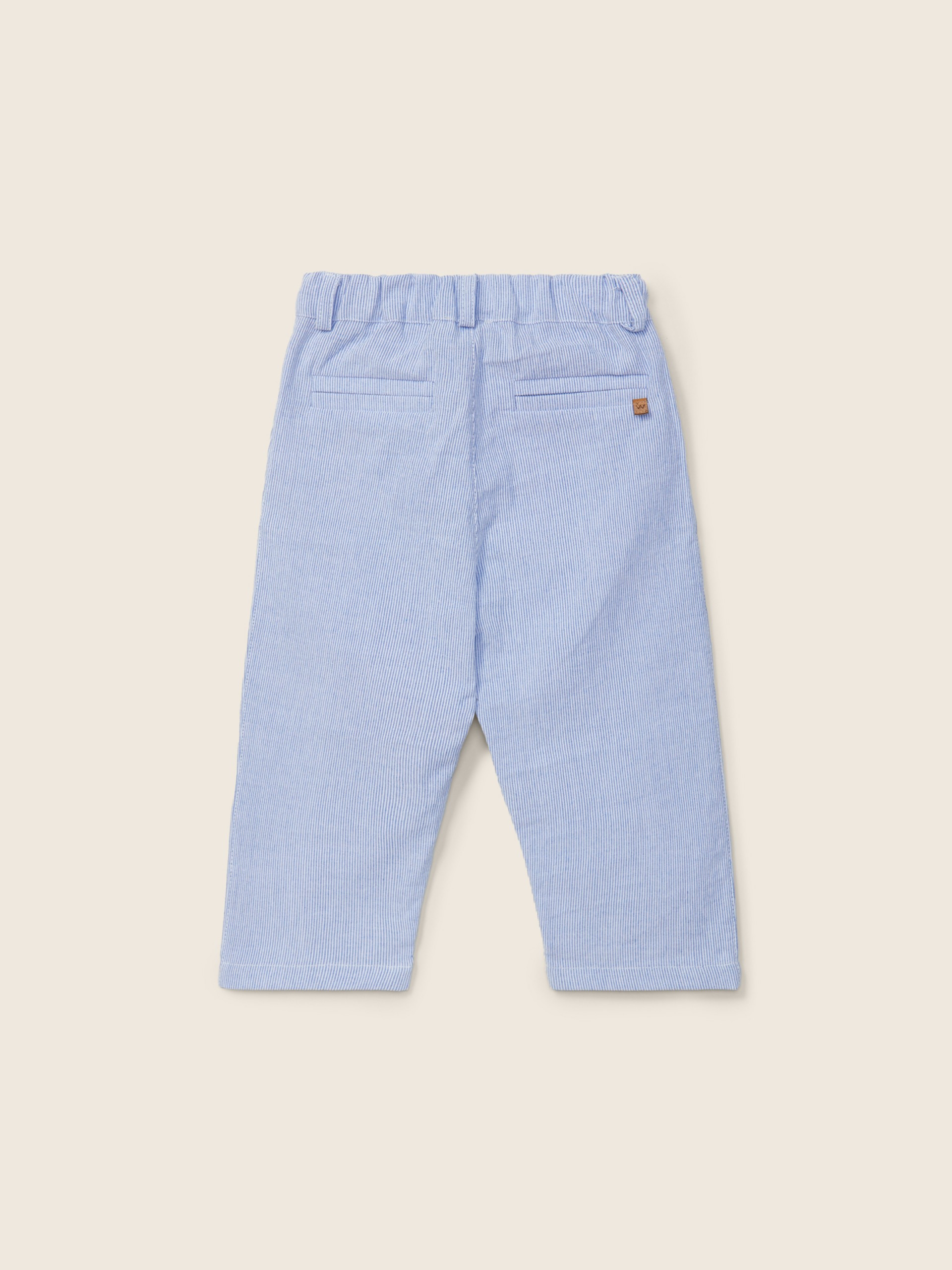 Pinstripe trousers