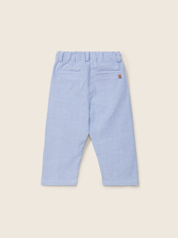 Pinstripe trousers