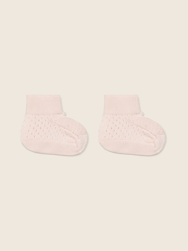 Organic cotton booties Organic cotton booties