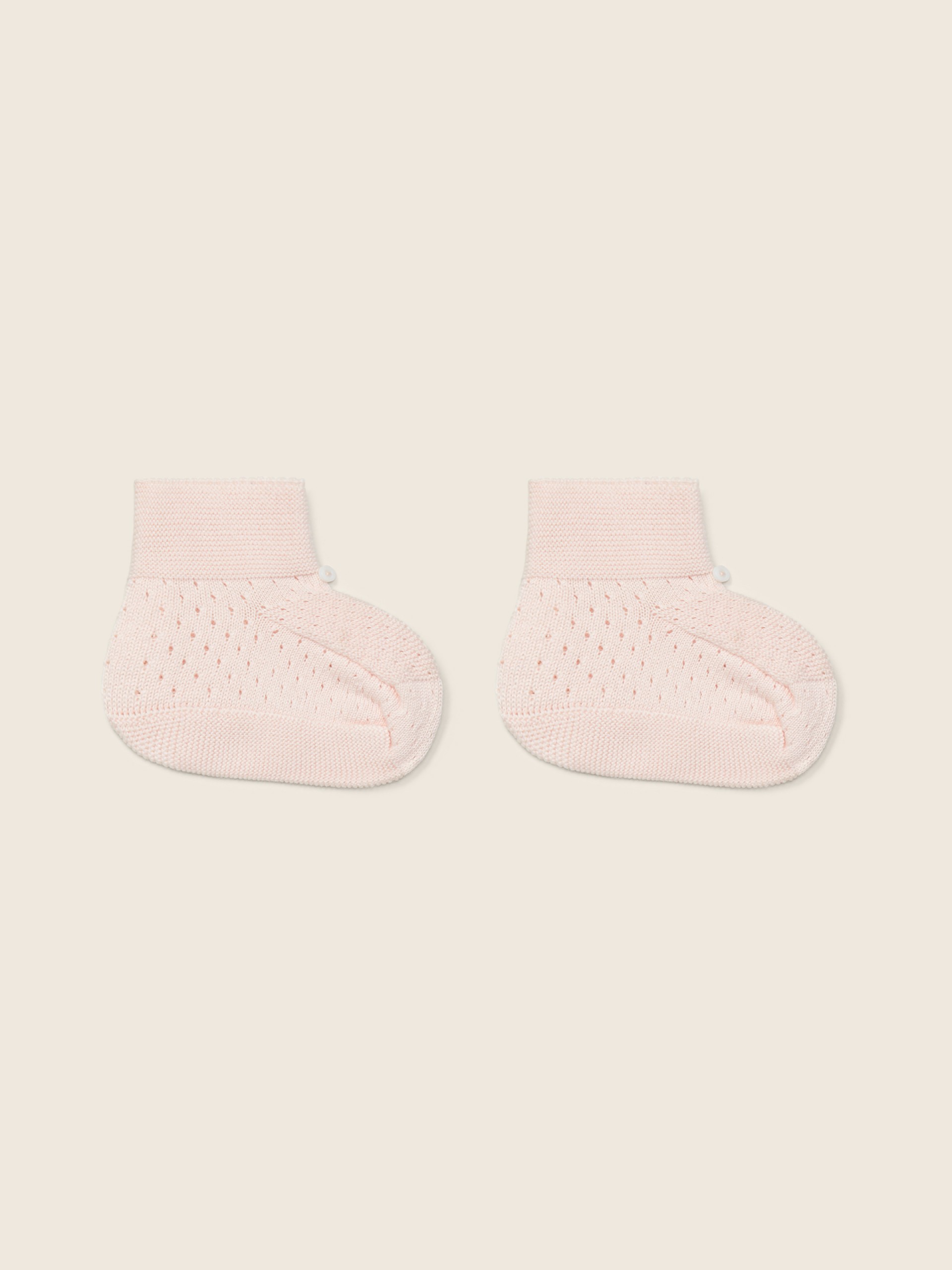 Organic cotton booties