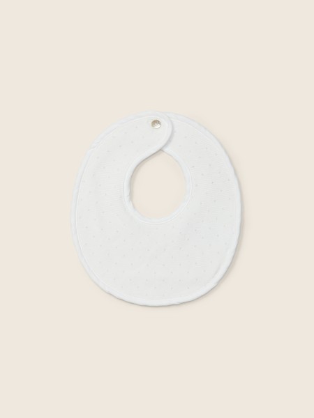 Organic cotton baby bib