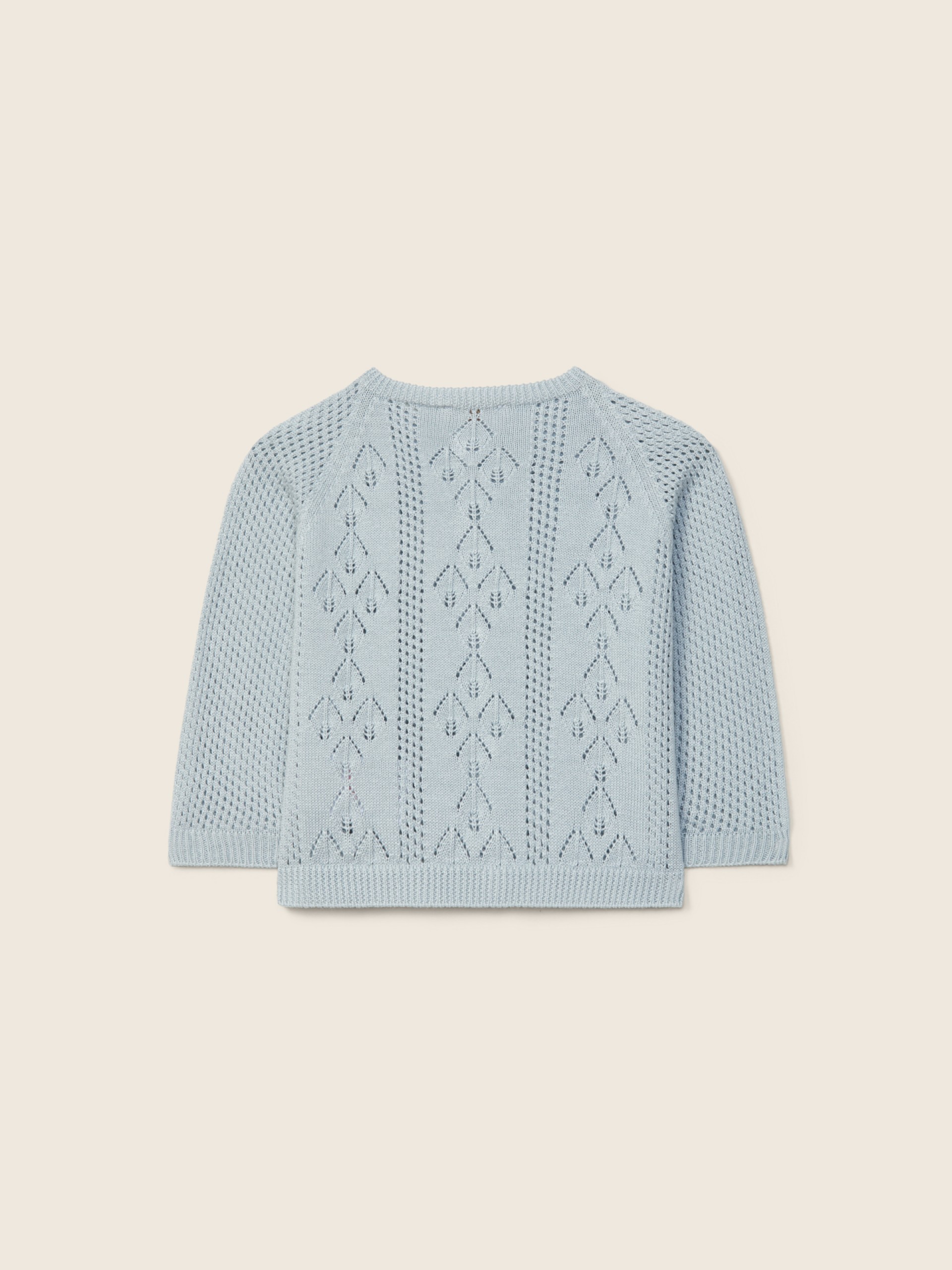 Organic cotton cardigan