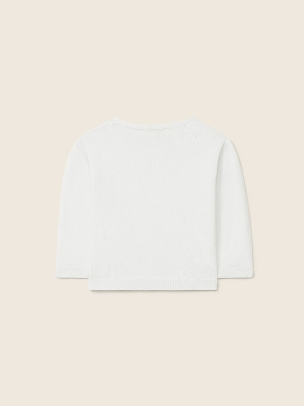 V-neck cardigan V-neck cardigan