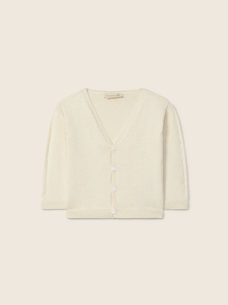 V-neck cardigan