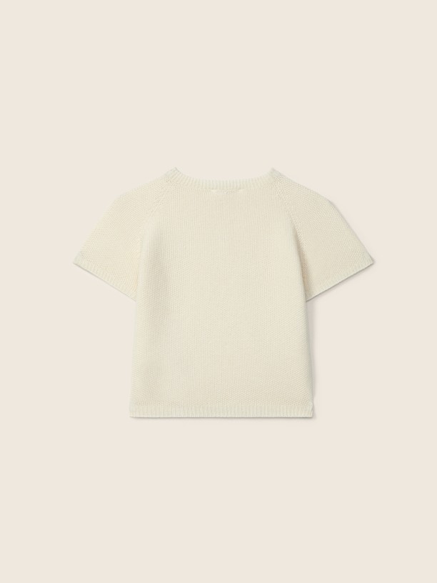 Short-sleeved sweater Short-sleeved sweater