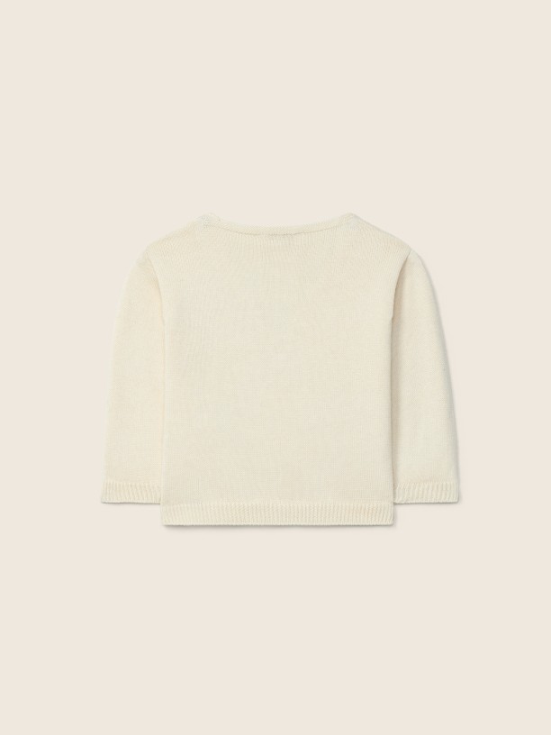 V-neck cardigan