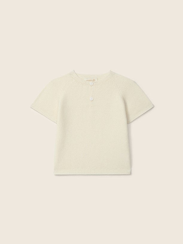 Short-sleeved sweater Short-sleeved sweater