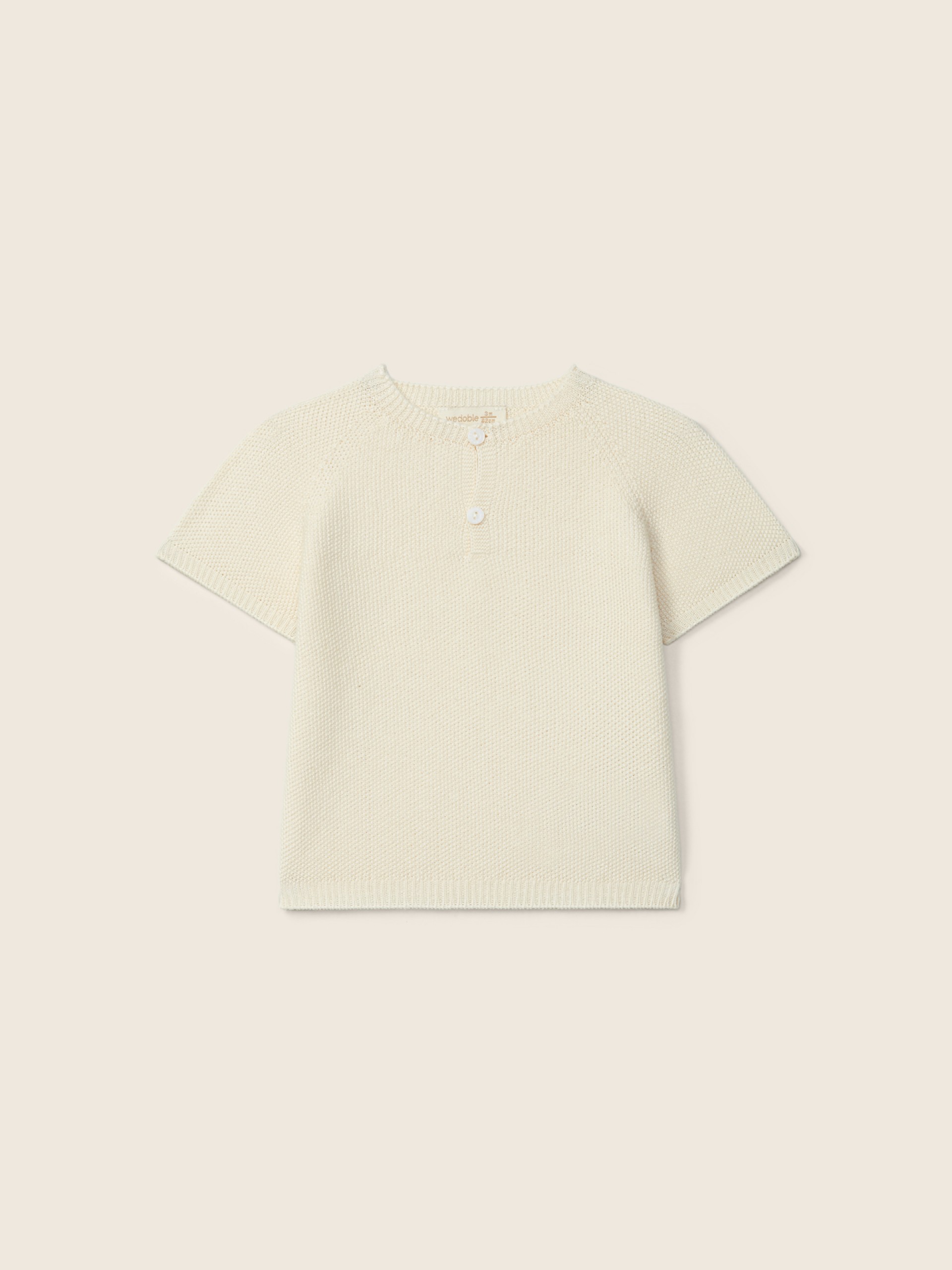 Short-sleeved sweater