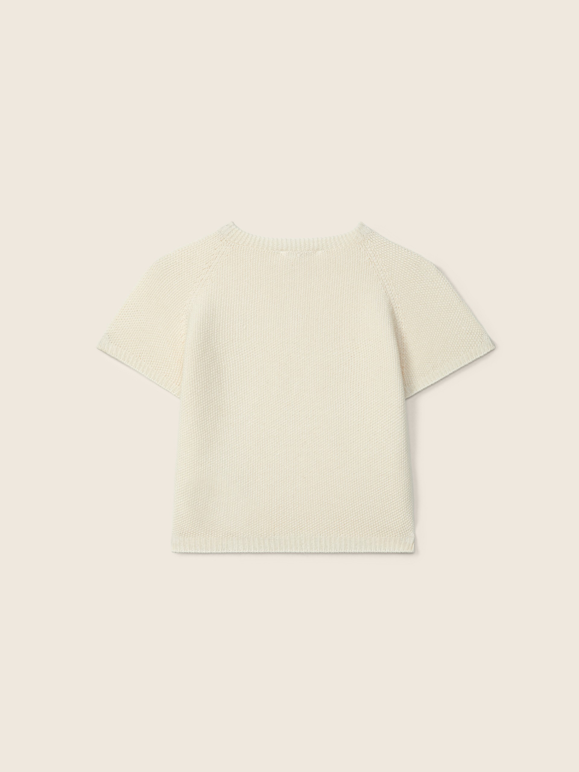 Short-sleeved sweater