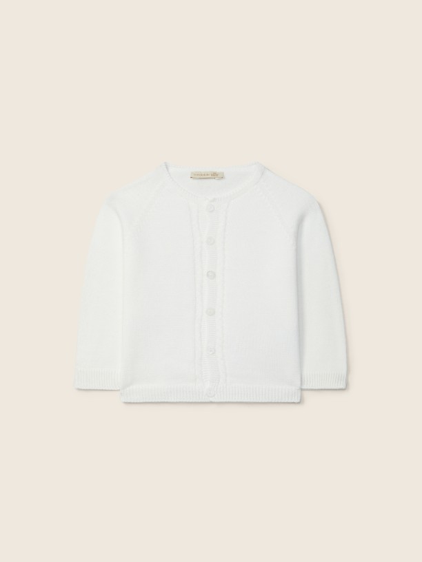 Round-neck cardigan Round-neck cardigan