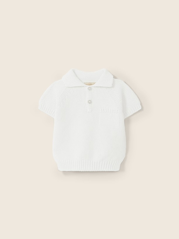 Cotton polo sweater Cotton polo sweater