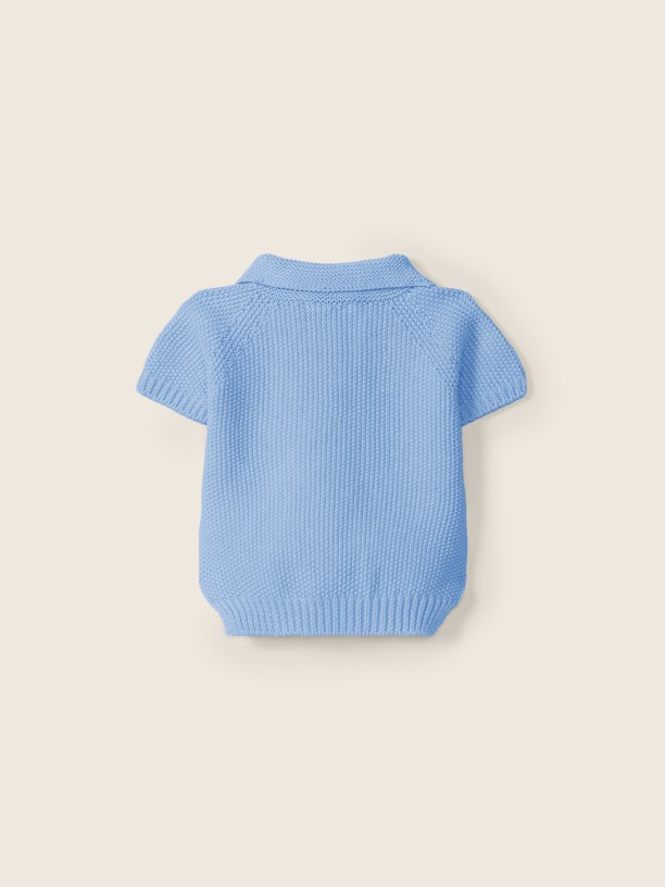 Cotton polo sweater Cotton polo sweater