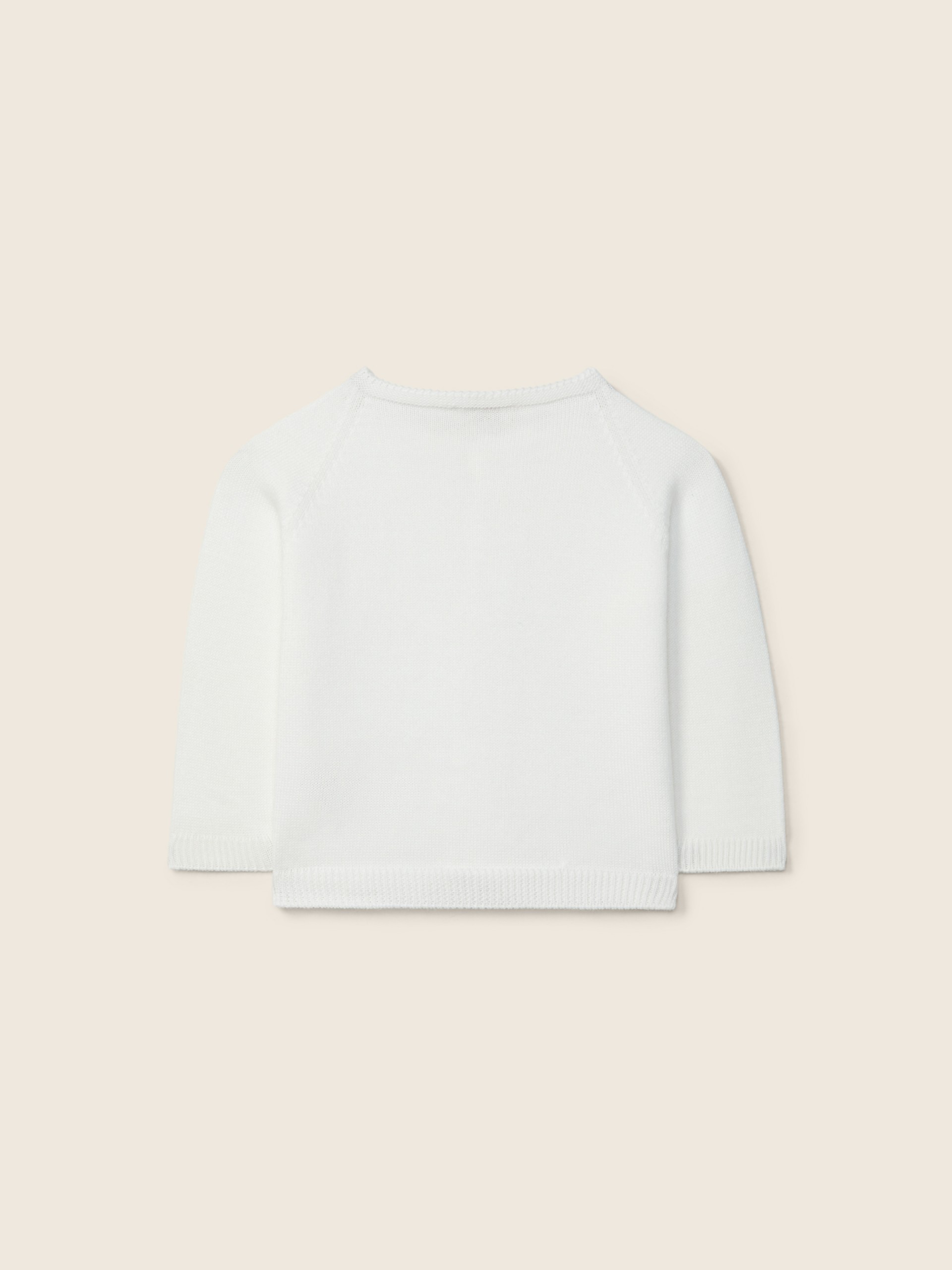 Round-neck cardigan