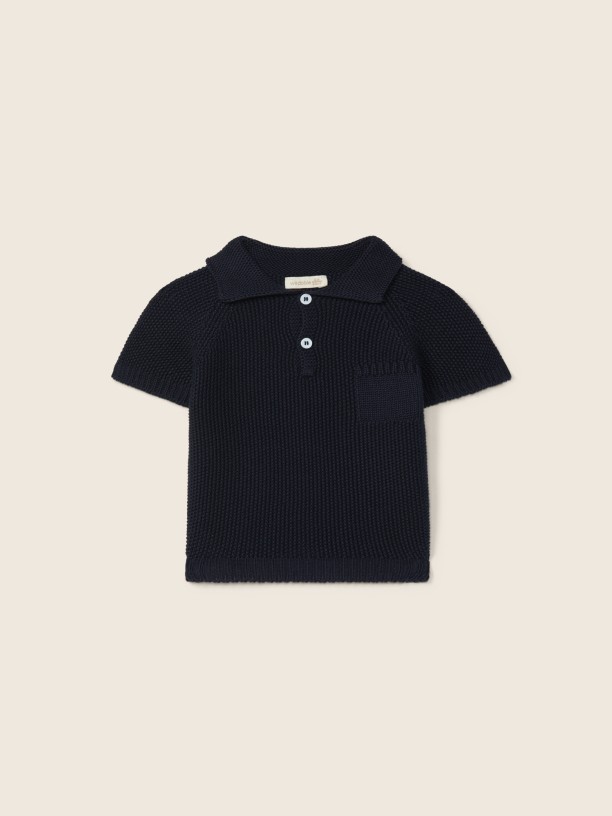 Cotton polo sweater Cotton polo sweater