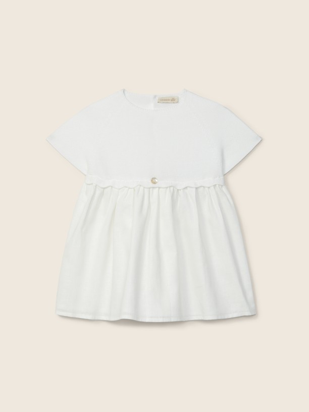 Dress with linen Dress with linen