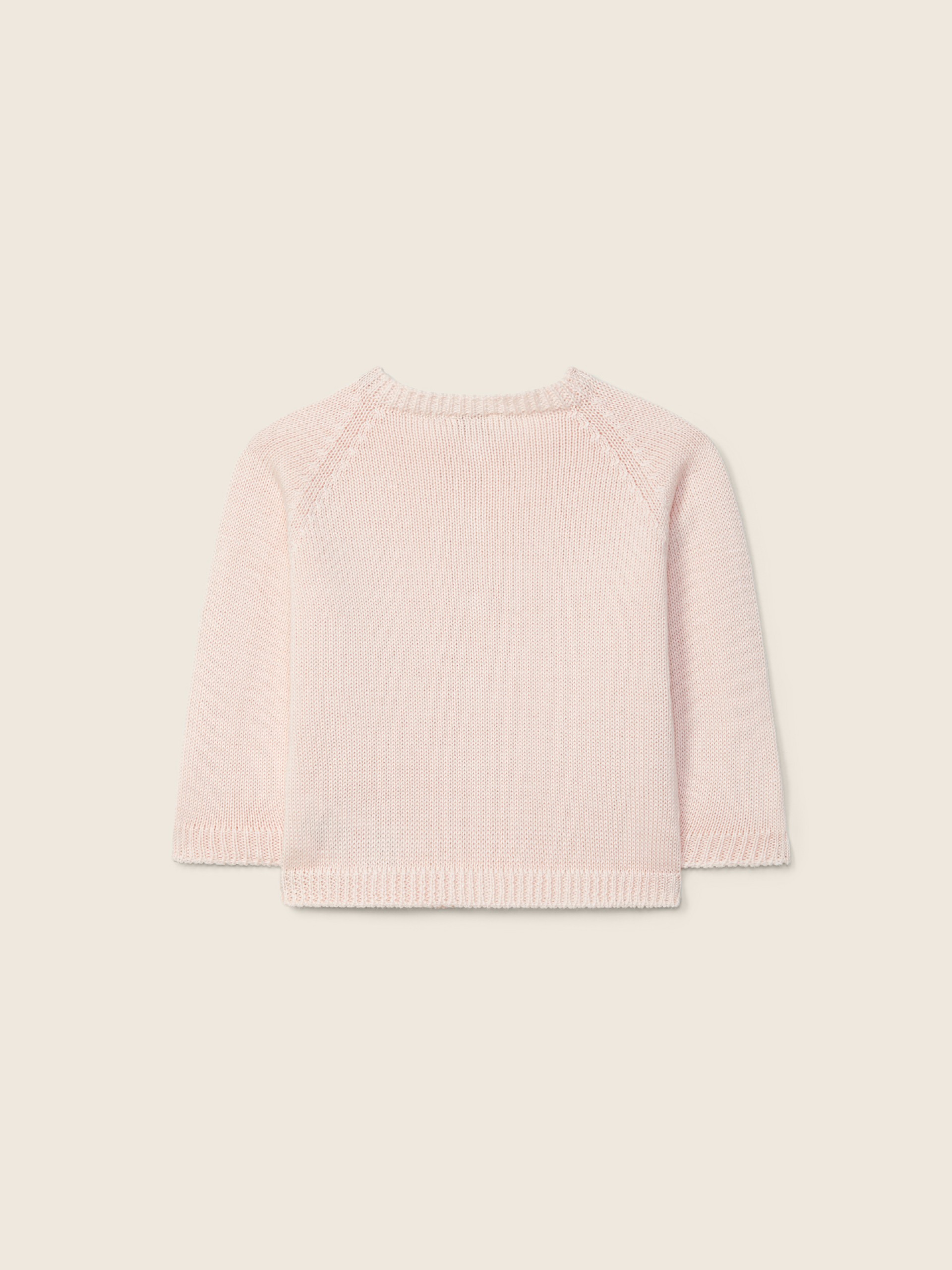 Organic cotton cardigan