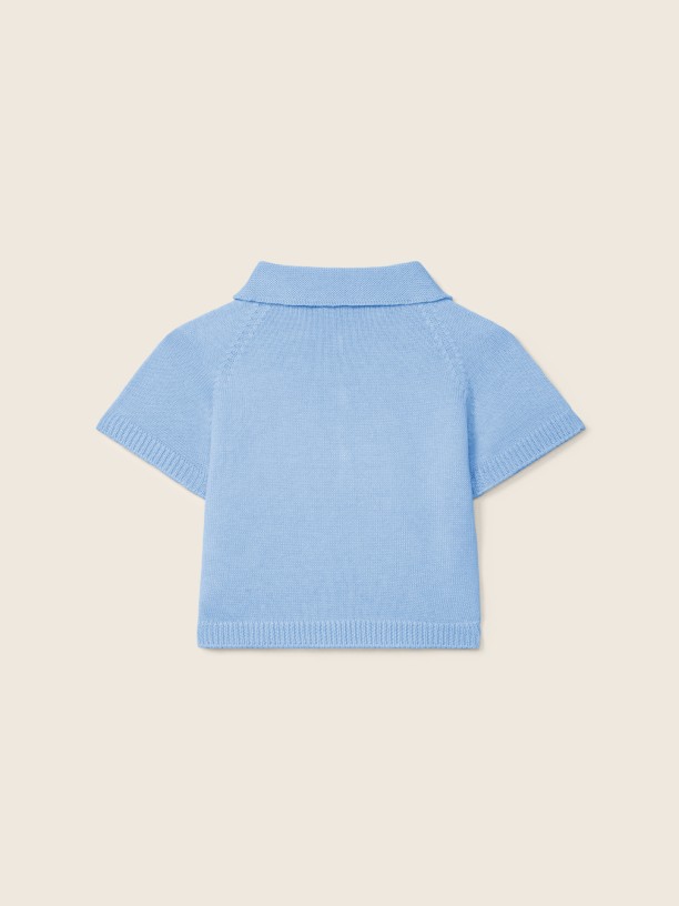 Cotton polo sweater Cotton polo sweater