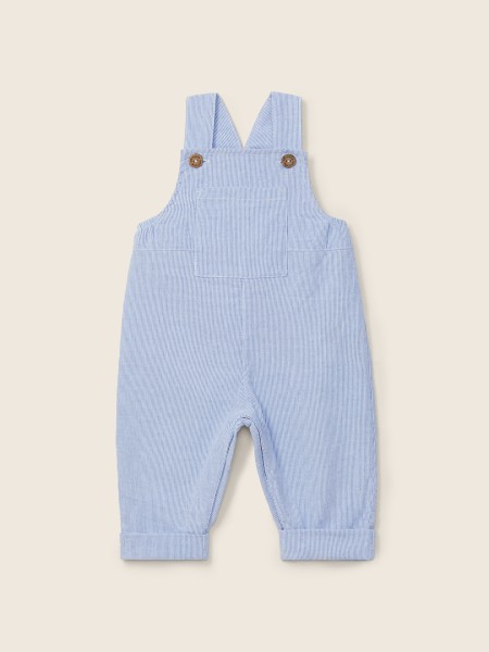 Pinstripe dungarees