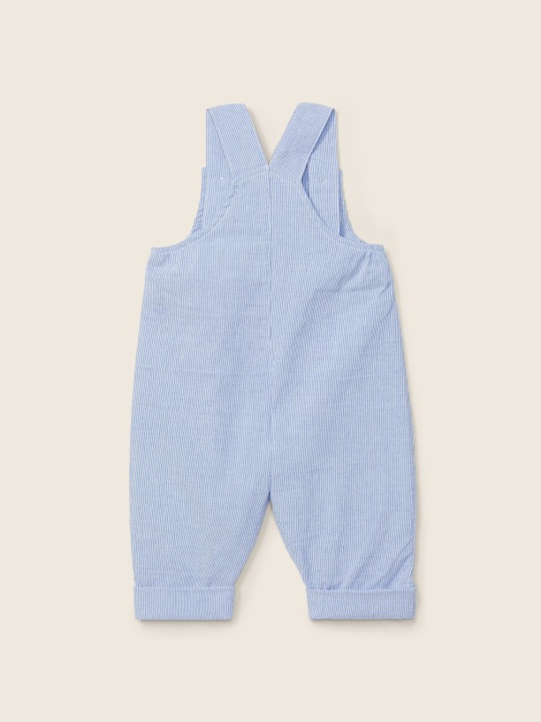 Pinstripe dungarees Pinstripe dungarees