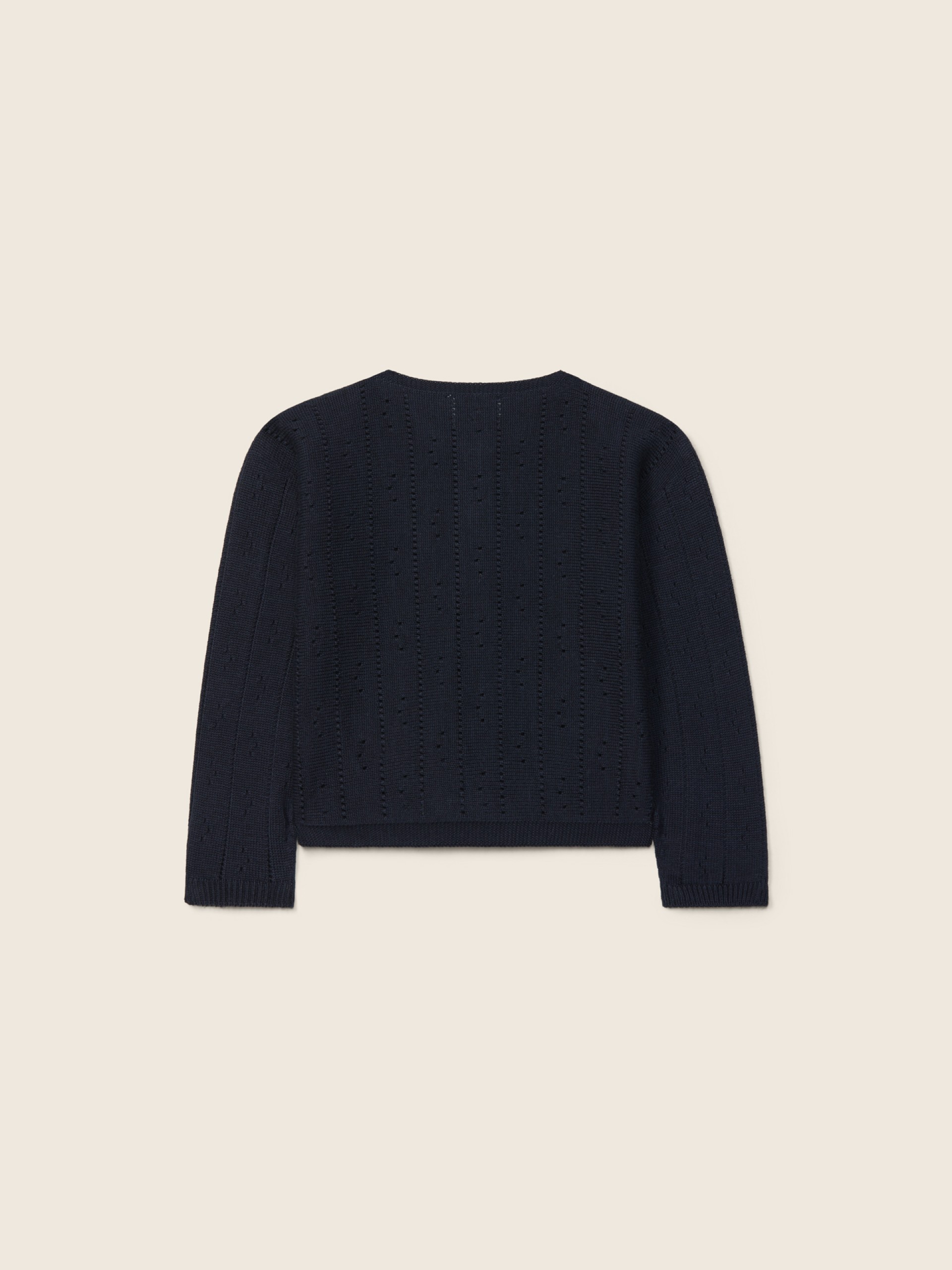 Organic cotton cardigan