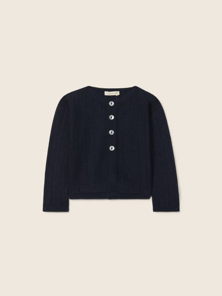 Organic cotton cardigan