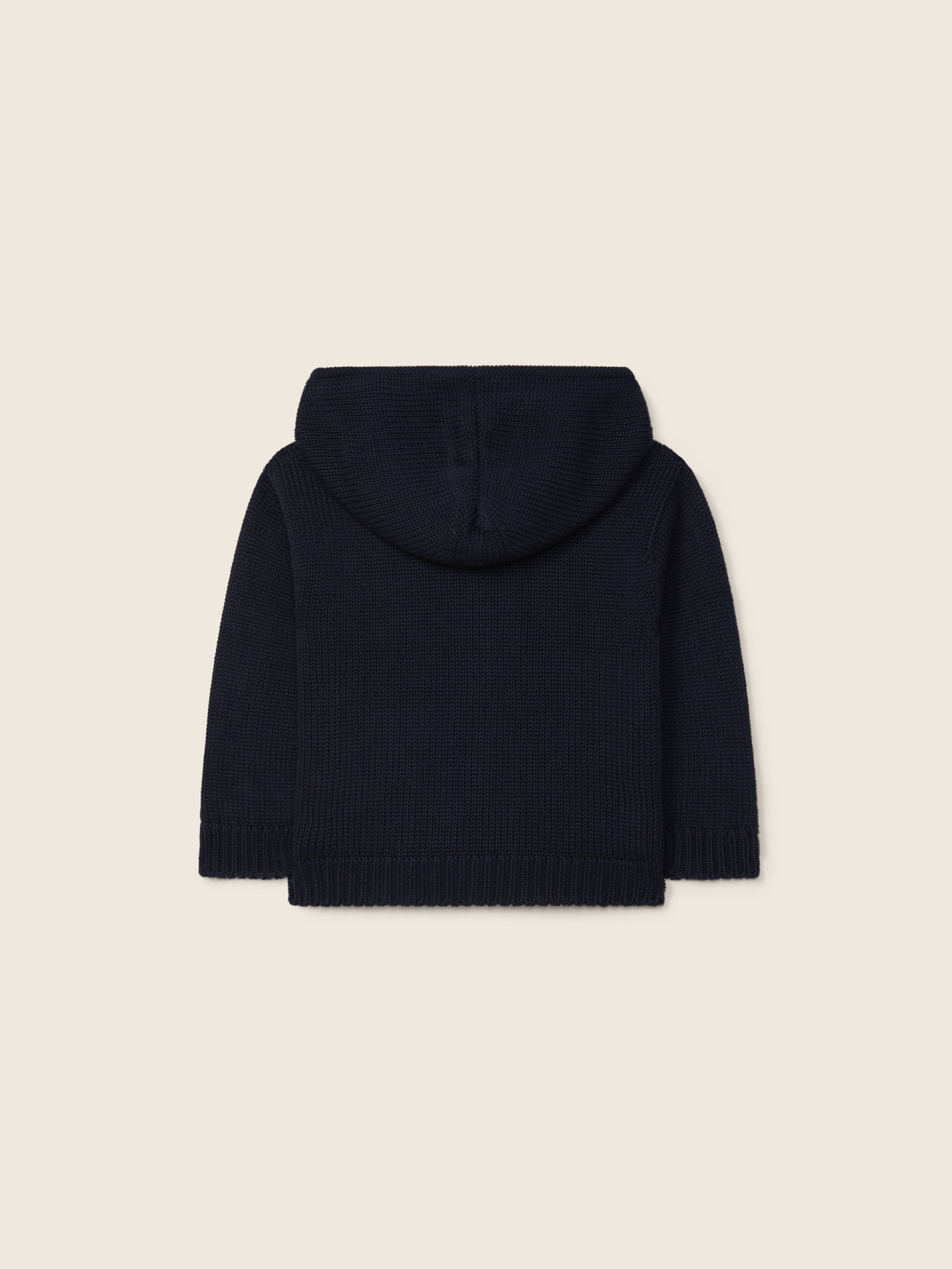 Hooded cardigan