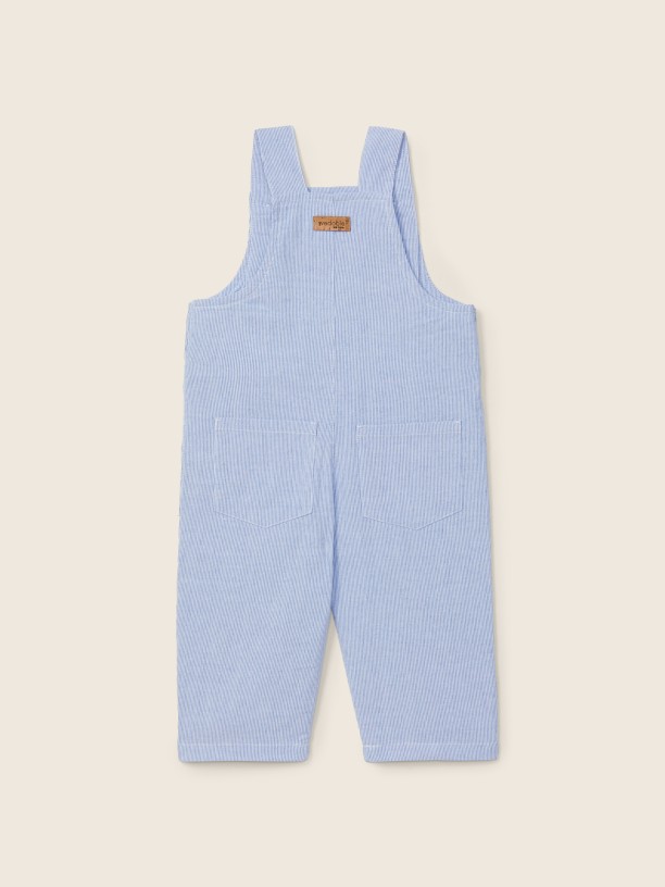 Pinstripe dungarees Pinstripe dungarees