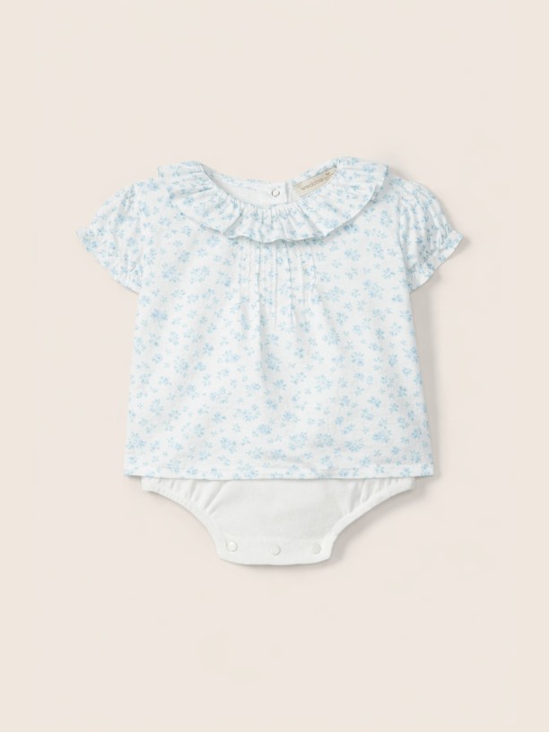 Blusa com body integrado Blusa com body integrado