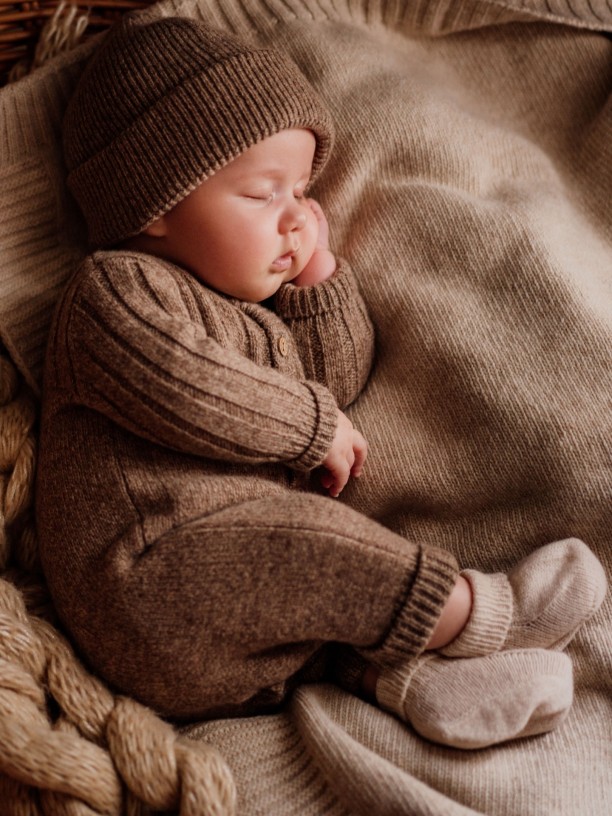 Knitted wool beanie Knitted wool beanie
