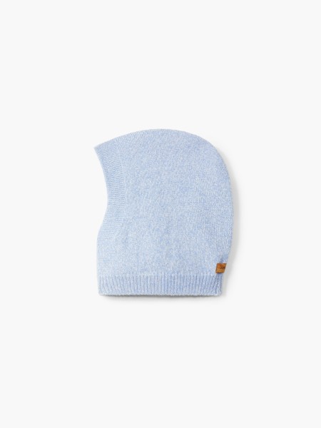 Knitted wool balaclava