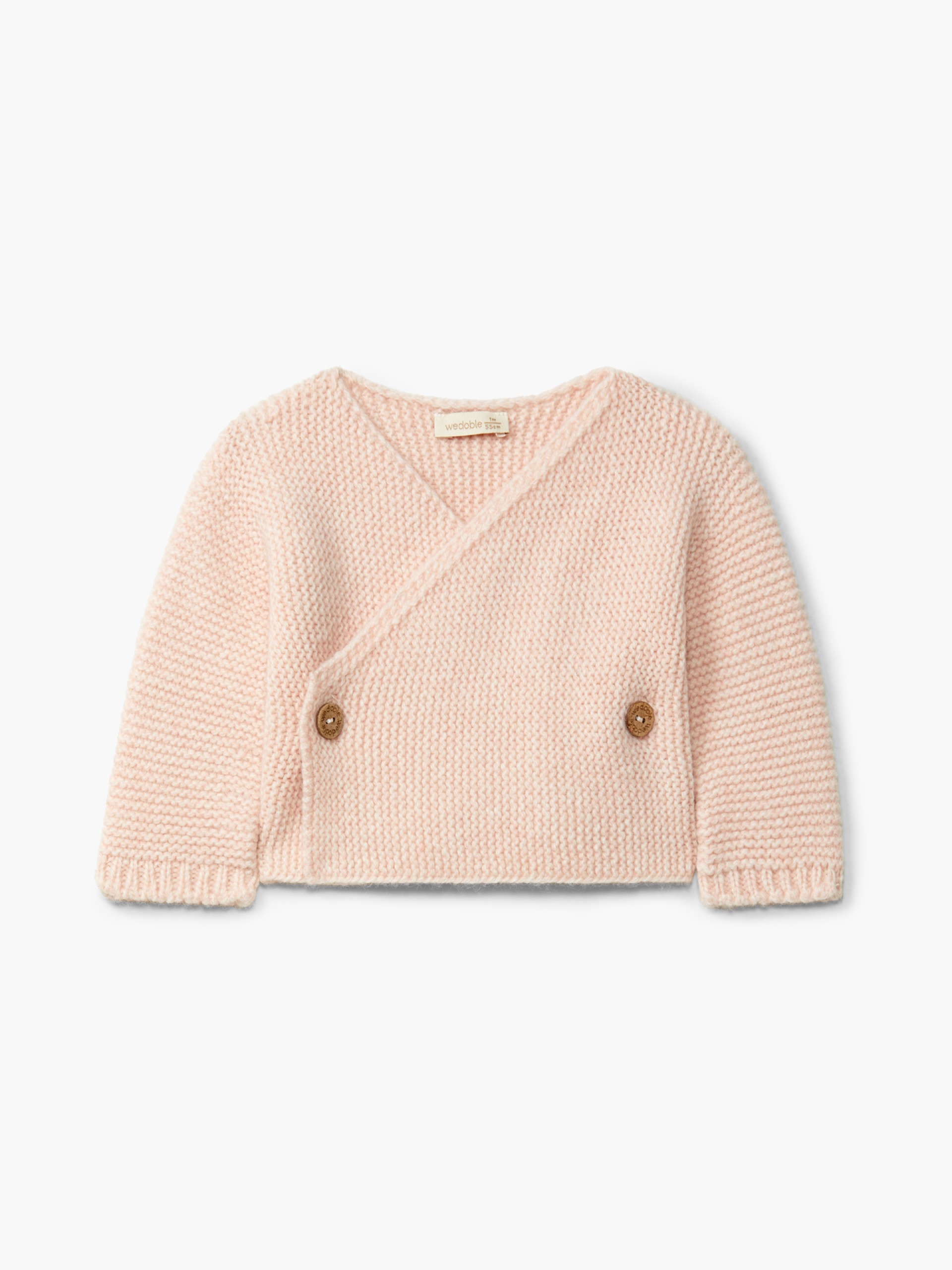 Double-breasted cardigan