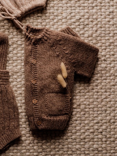 Knitted wool cardigan Knitted wool cardigan