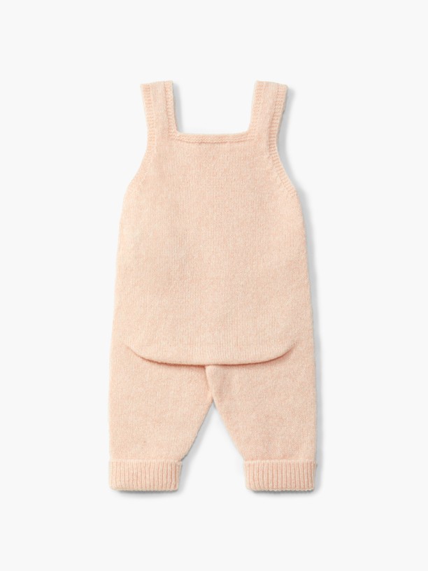 Knitted wool dungarees Knitted wool dungarees